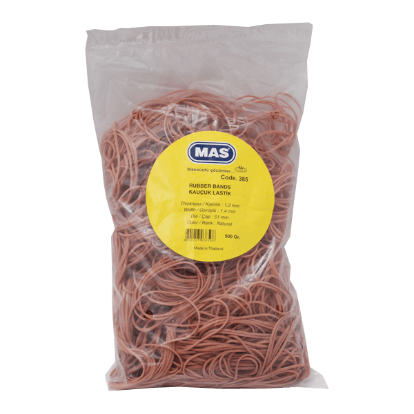 MAS Mas Ambalaj Lastik Poşet Midi %80 Kauçuk 500 GR 385