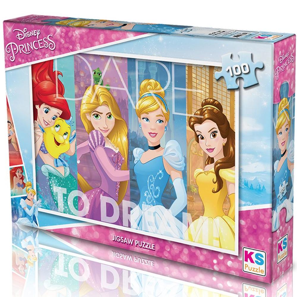 KS GAMES Ks Games Puzzle 100 Parça Lisanslı Princess PR 714