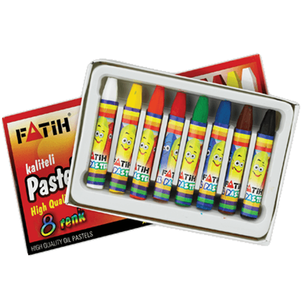 Fatih Pastel Boya 8 Renk King Size
