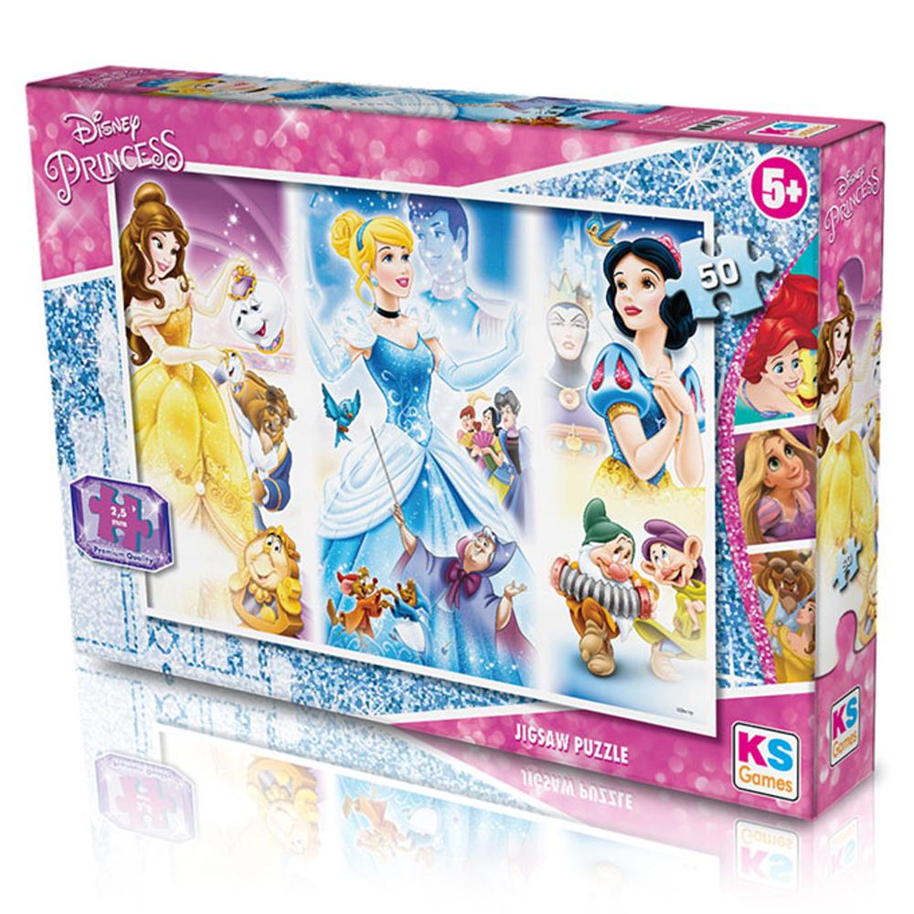 KS GAMES Ks Games Puzzle 50 Parça Princess 709