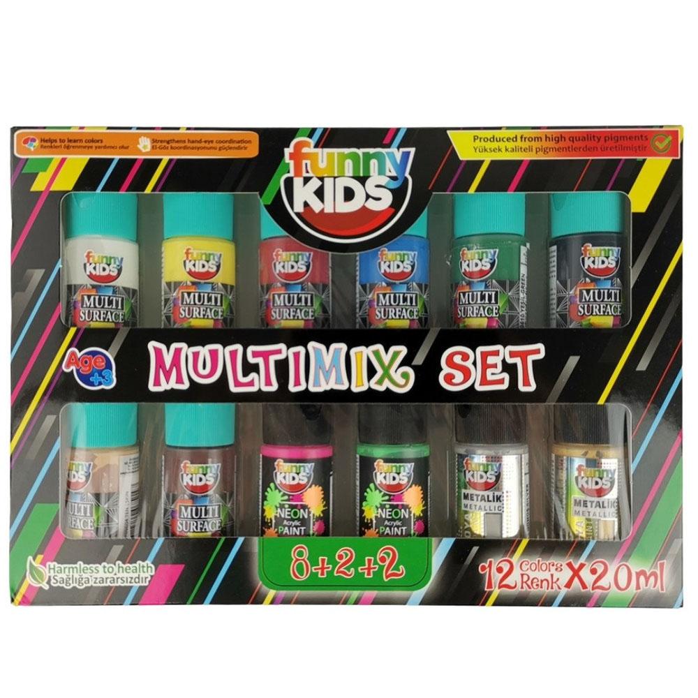 Funny Kids Multi Mix 20 ML 12 Li Set 2100