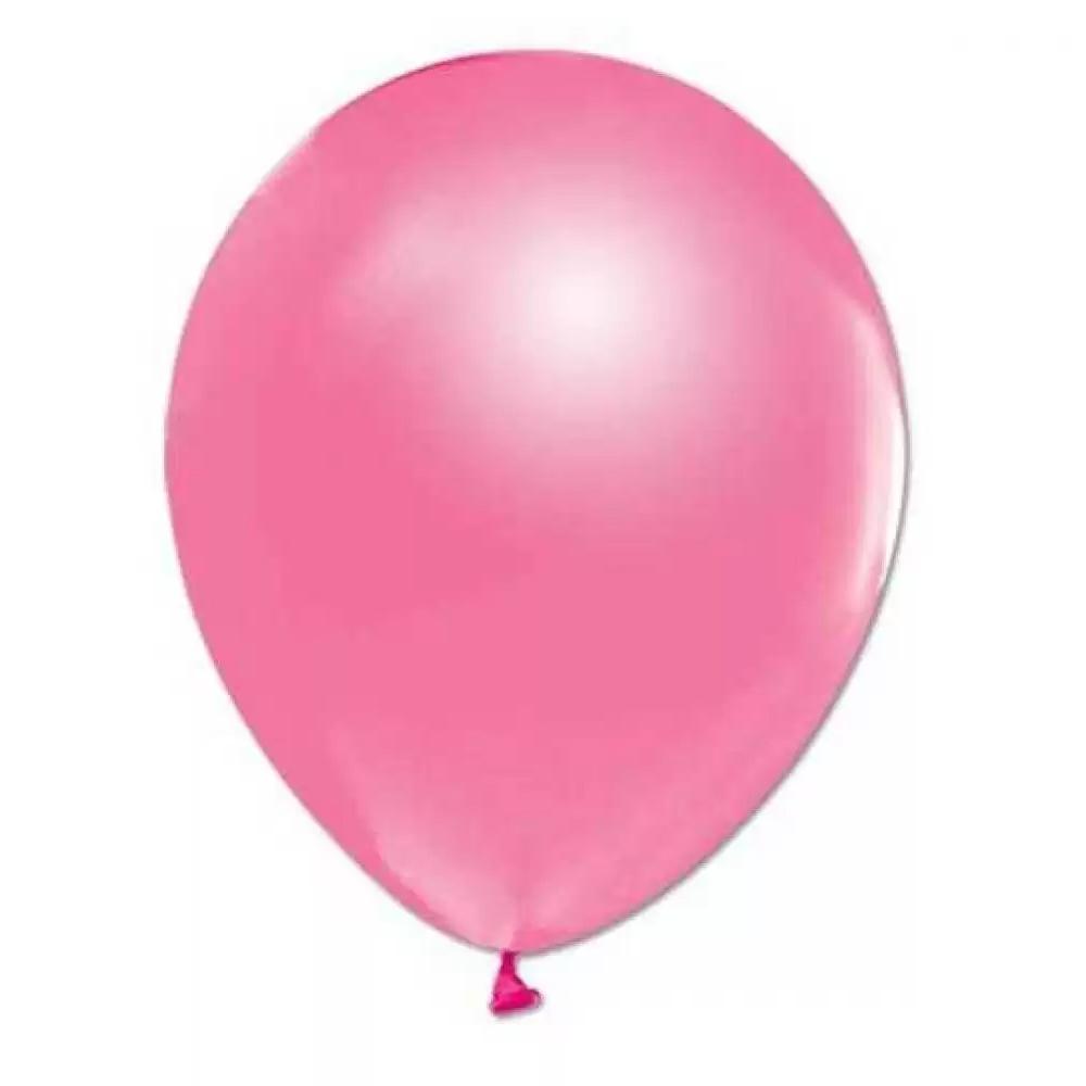 NEDİ Nedi Balon Metalik Pembe 100 Lü