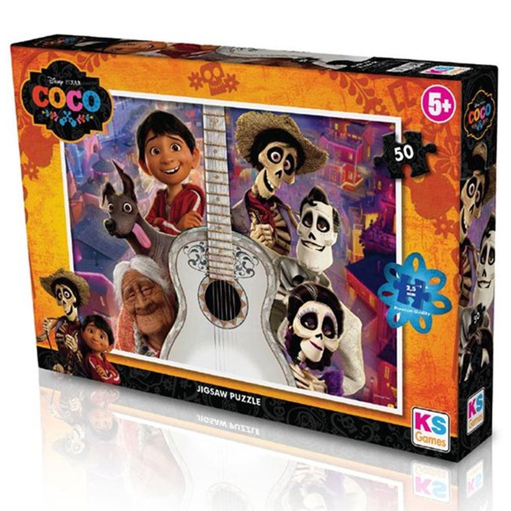KS GAMES Ks Games Puzzle 50 Parça Coco Puzzle CO 709
