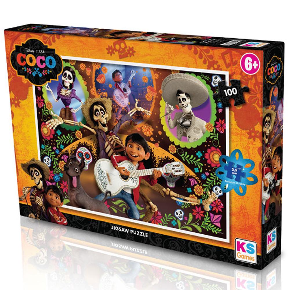 KS GAMES Ks Games Puzzle 100 Parça Coco Puzzle CO 714