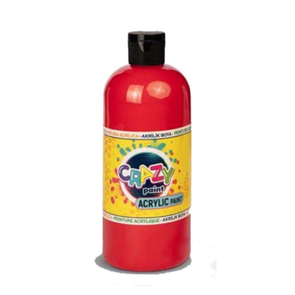 Crazy Akrilik Paint Kırmızı 550 GR 2704