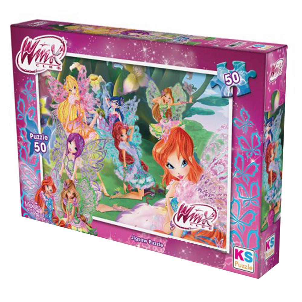 Ks Games Puzzle 50 Parça Winx