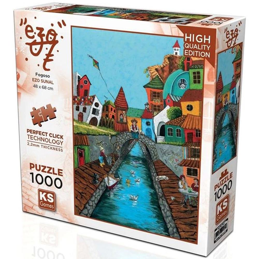 KS GAMES Ks Games Puzzle 1000 Parça Fogoso 20730