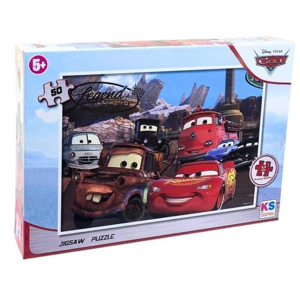 KS GAMES Ks Games Puzzle 50 Parça Cars Cr 709-1