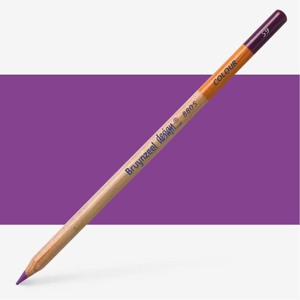Bruynzeel Design Colour Red Violet Pencils