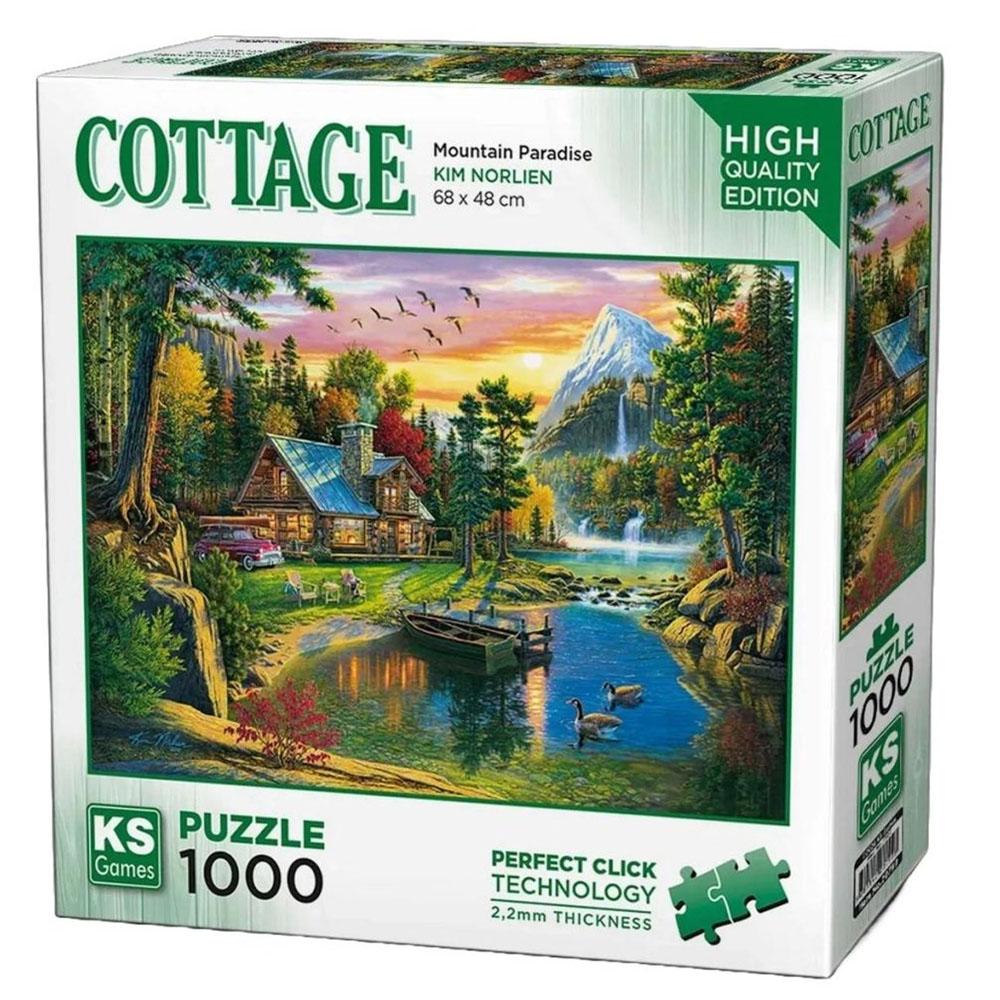 KS GAMES Ks Games Puzzle 1000 Mountain Paradise 20799