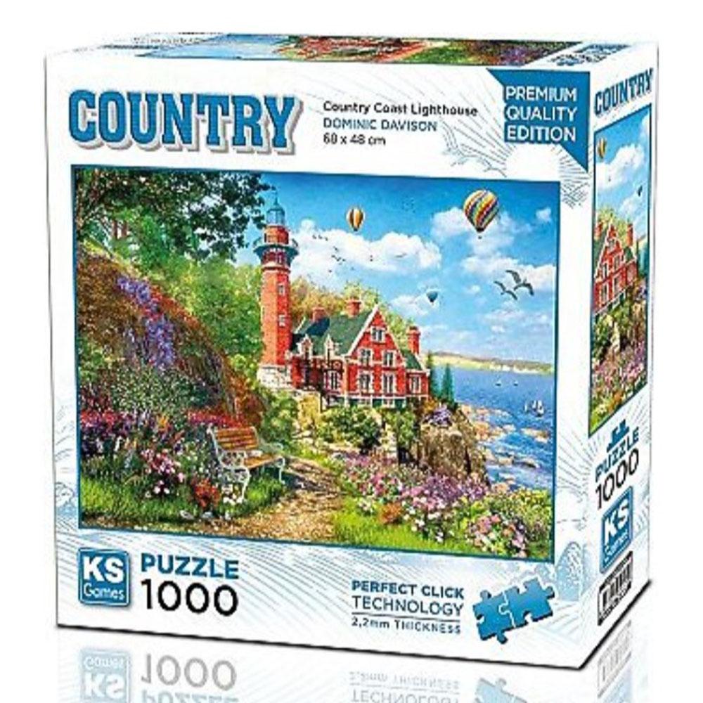 KS GAMES Ks Games Puzzle 1000 Country Coast Lighthouse 20817
