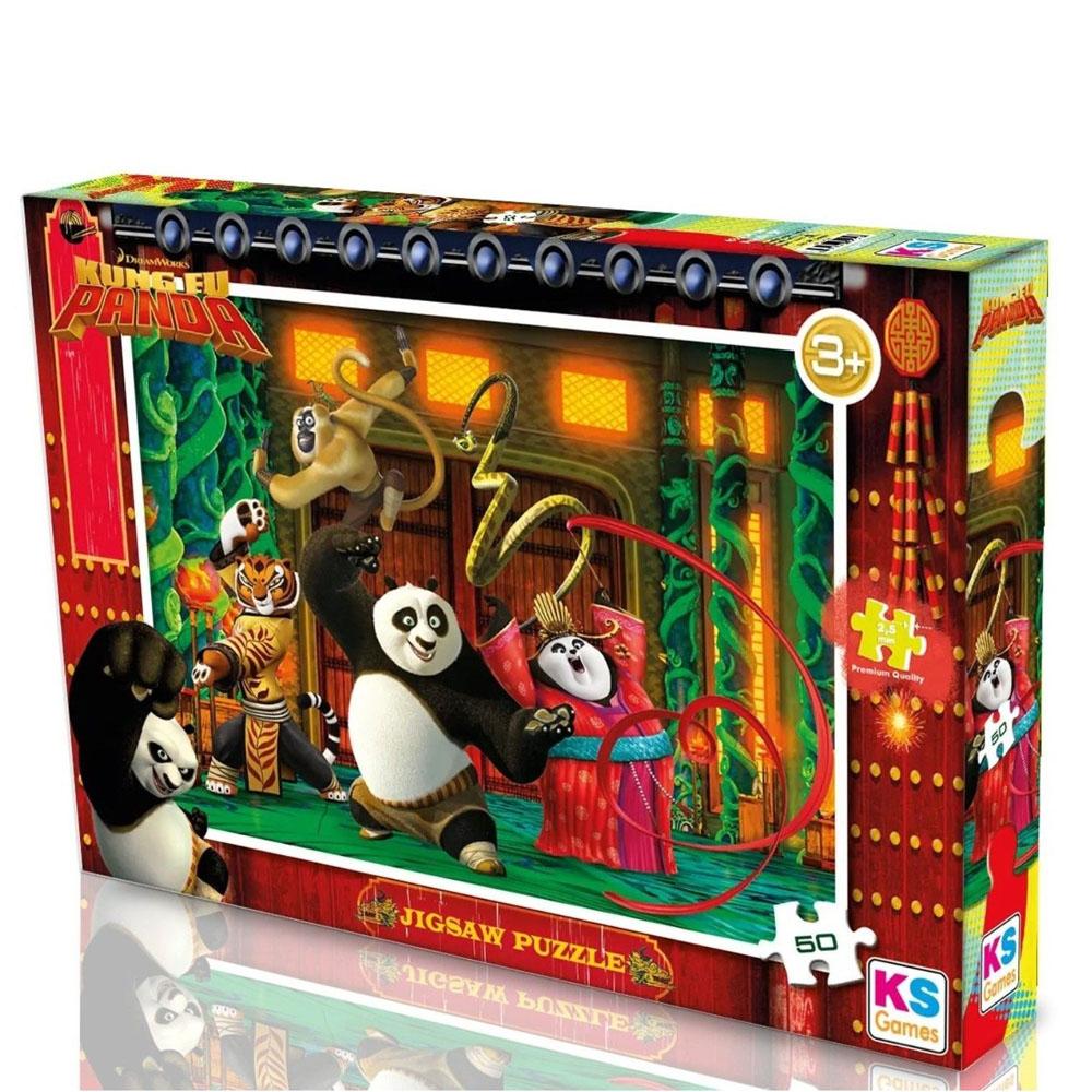 KS GAMES Ks Games Kung Fu Panda Puzzle 50 Prç.