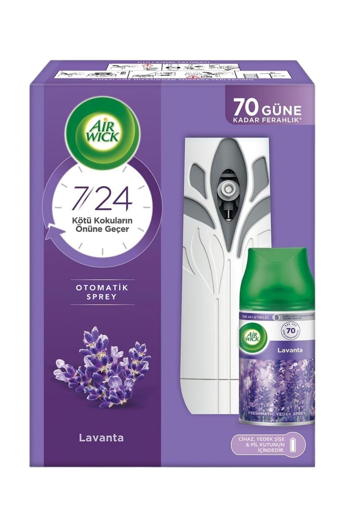 AirWick Freshmatik Oda Kokusu Kit + Yedek Koku Lavantai Hediye