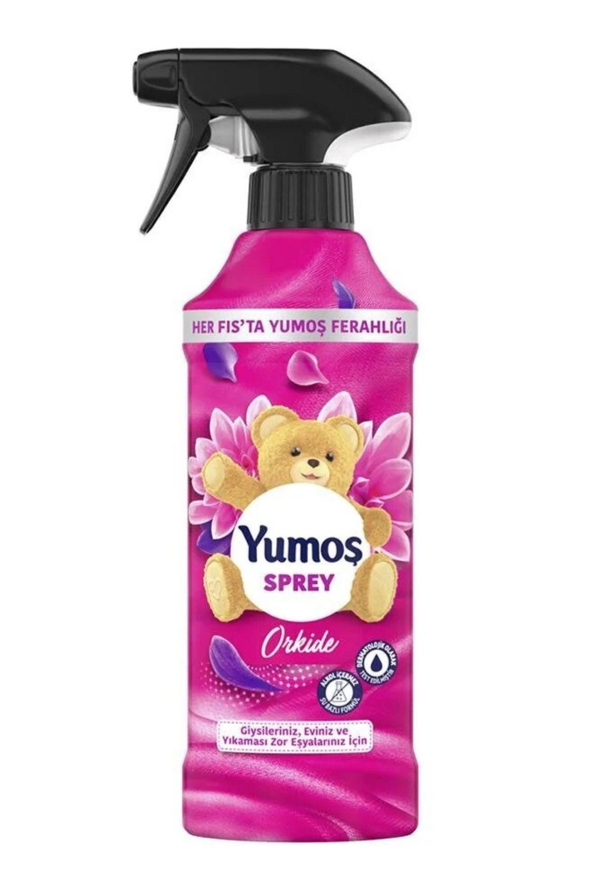 Yumoş Sprey Yıkaması Zor Eşyalar İçin Orkide 450 ml
