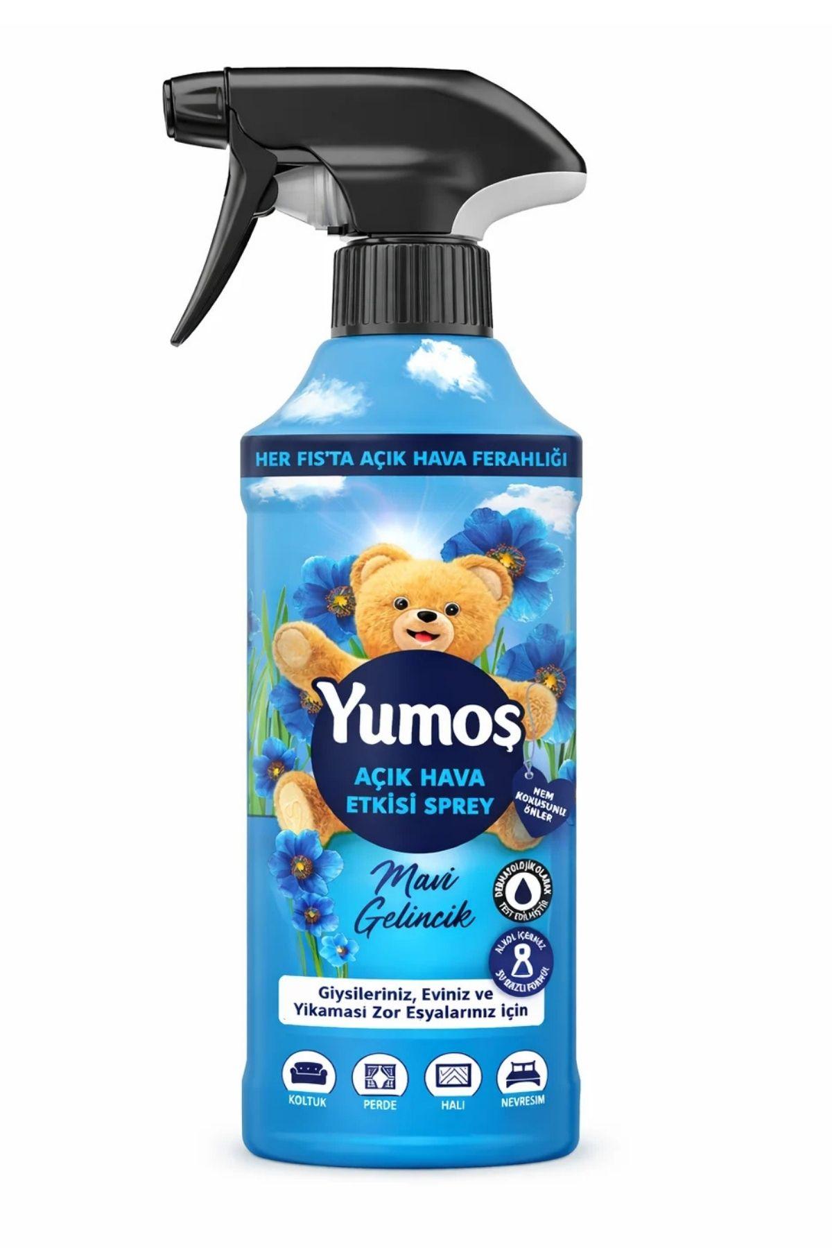 Yumos Açık Hava Etkisi Sprey Mavi Gelincik 430 ml