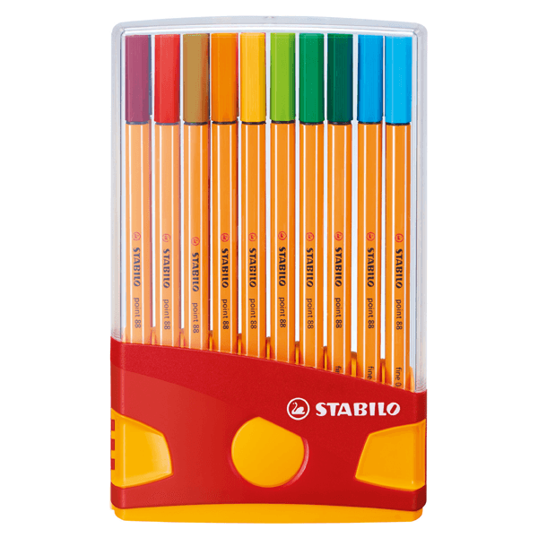 Stabilo Keçe Uçlu İnce Kalem 88 Point 0.4 MM Karışık Renk 20 Lİ Colorparade 8820-03