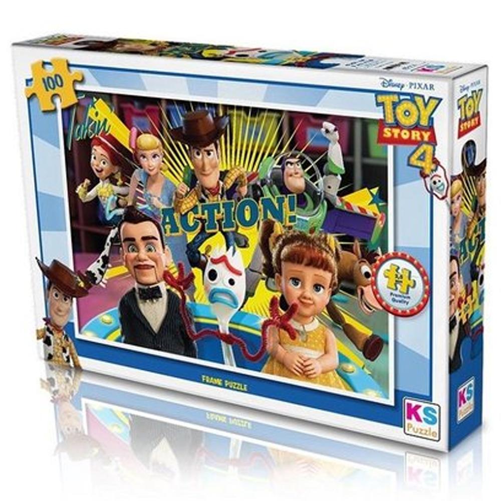 KS GAMES Ks Games Puzzle 100 Parça Toy Story TS 714