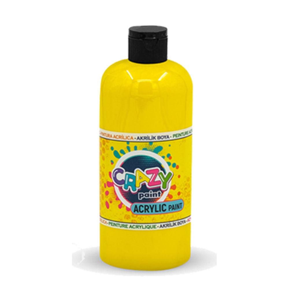 Crazy Akrilik Paint Sarı 550 GR 2702